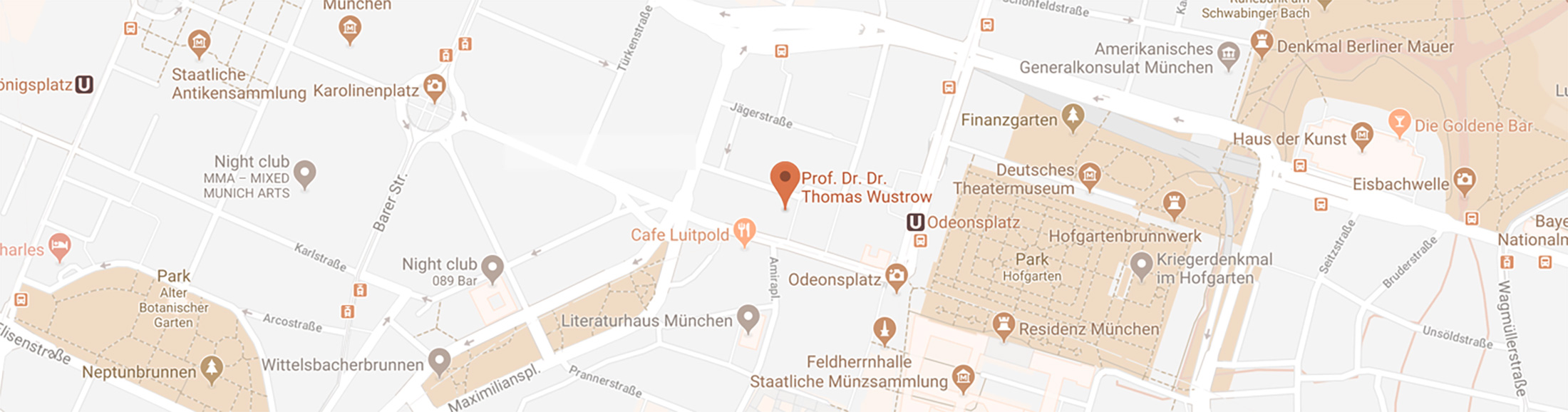 Map View 2200px - Traumatologie München