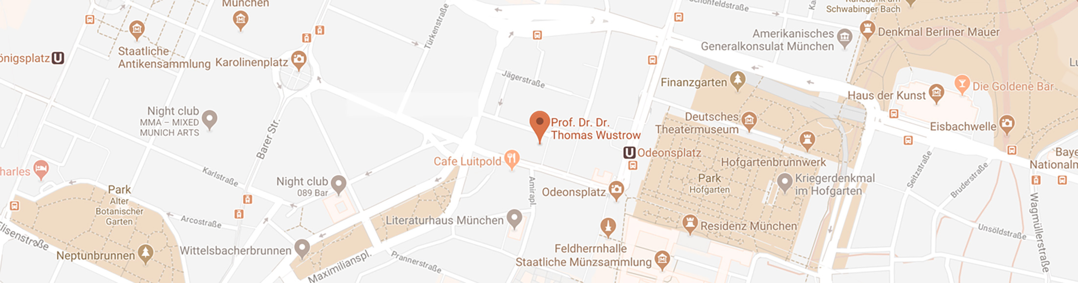 Map View - musiker medizin saenger sprechberufe hno muenchen